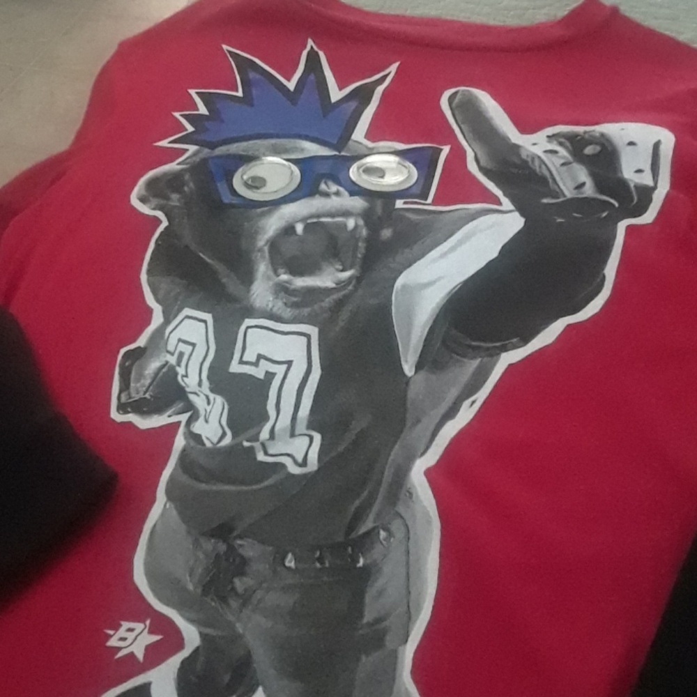 Boy's Brothers  monkey M t-shirt